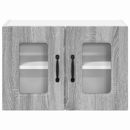 Küchenschrank 2 pcs Graues Sonoma 60 x 31 x 40 cm Holzwerkstoff