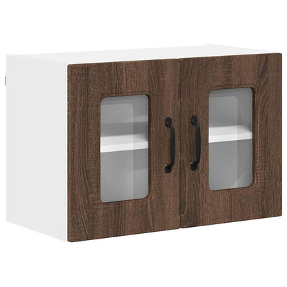 Küchenschrank 2 pcs Braun Eichen-Optik 60 x 31 x 40 cm