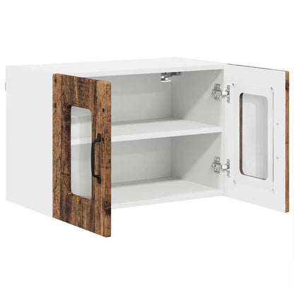 Küchenschrank 2 pcs Altholz 60 x 31 x 40 cm Holzwerkstoff