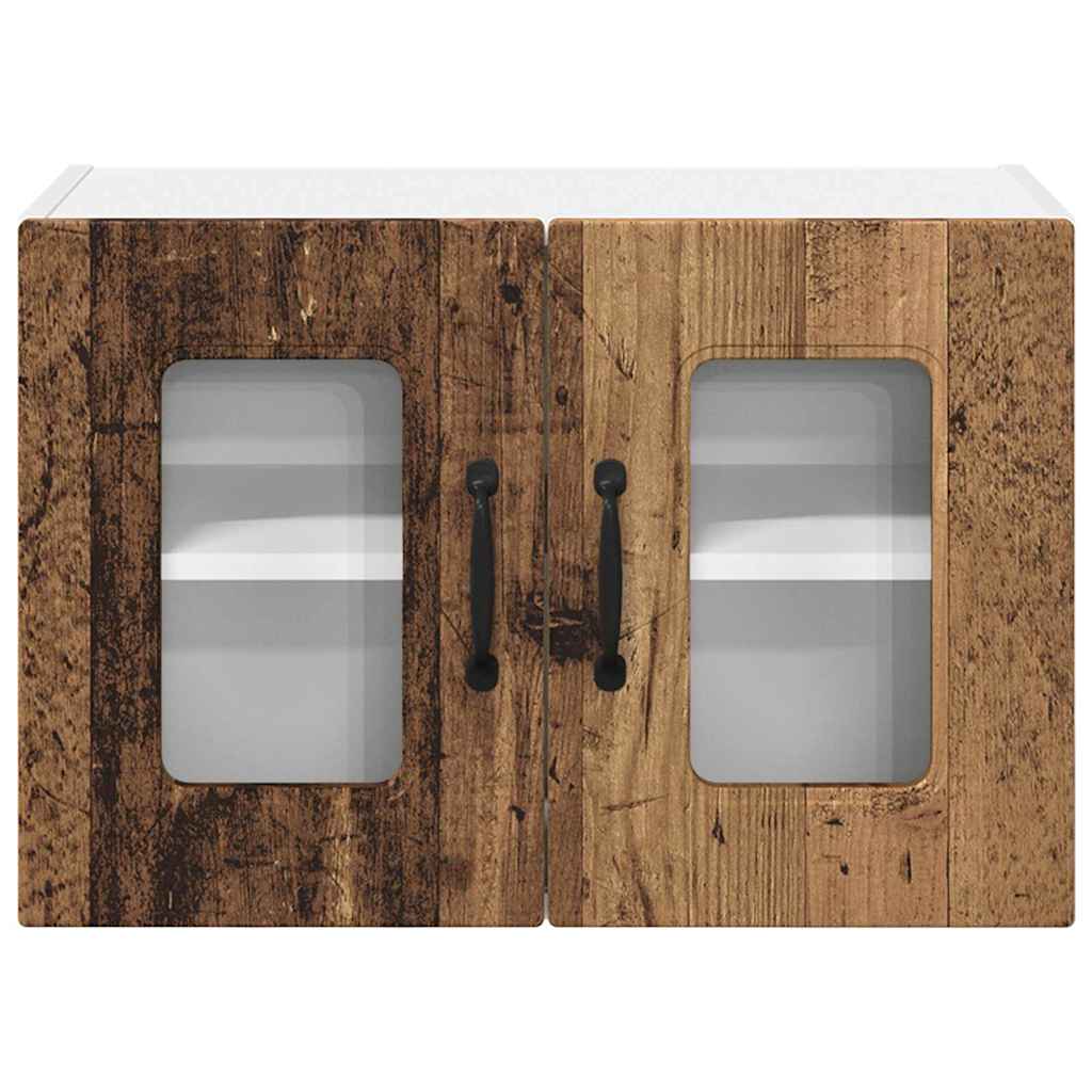 Küchenschrank 2 pcs Altholz 60 x 31 x 40 cm Holzwerkstoff