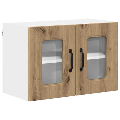 Küchenschrank 2 pcs Artisan-Eiche 60 x 31 x 40 cm Holzwerkstoff