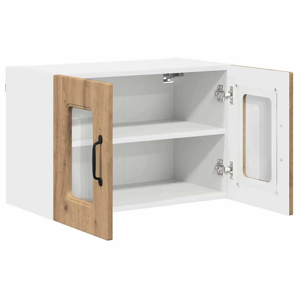 Küchenschrank 2 pcs Artisan-Eiche 60 x 31 x 40 cm Holzwerkstoff