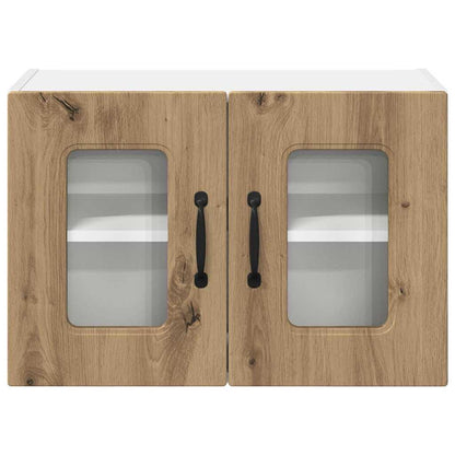 Küchenschrank 2 pcs Artisan-Eiche 60 x 31 x 40 cm Holzwerkstoff