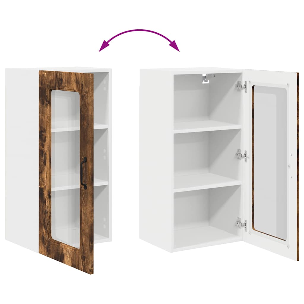 Küchenschrank Geräucherte Eiche 40 x 31 x 80 cm Holzwerkstoff