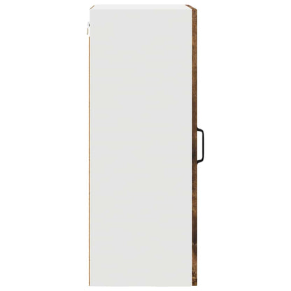 Küchenschrank mit Regal 2 pcs Geräucherte Eiche 40 x 31 x 80 cm