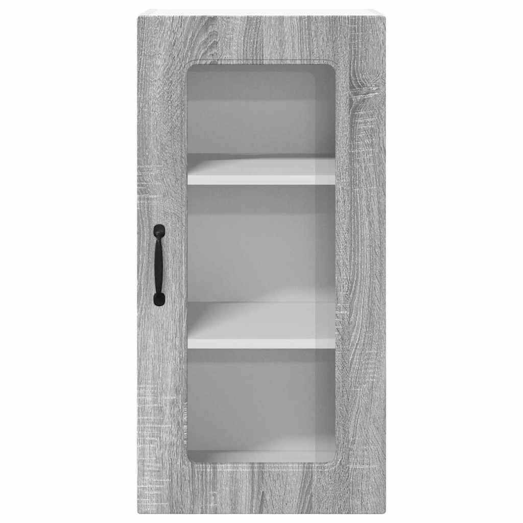 Küchenschrank 2 pcs Graues Sonoma 40 x 31 x 80 cm Holzwerkstoff