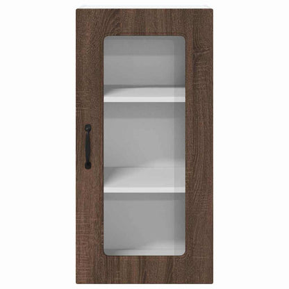 Küchenschrank Braun Eichen-Optik 40 x 31 x 80 cm Holzwerkstoff