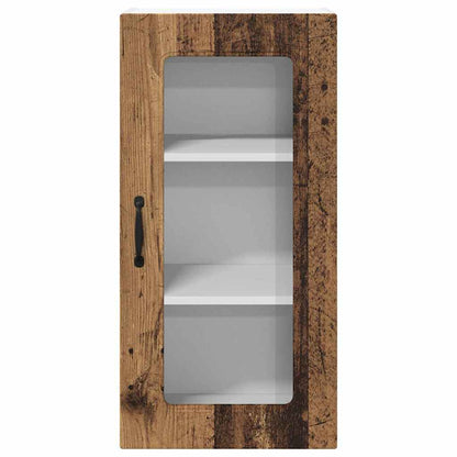 Küchenschrank mit Regal Altholz 40 x 31 x 80 cm Holzwerkstoff
