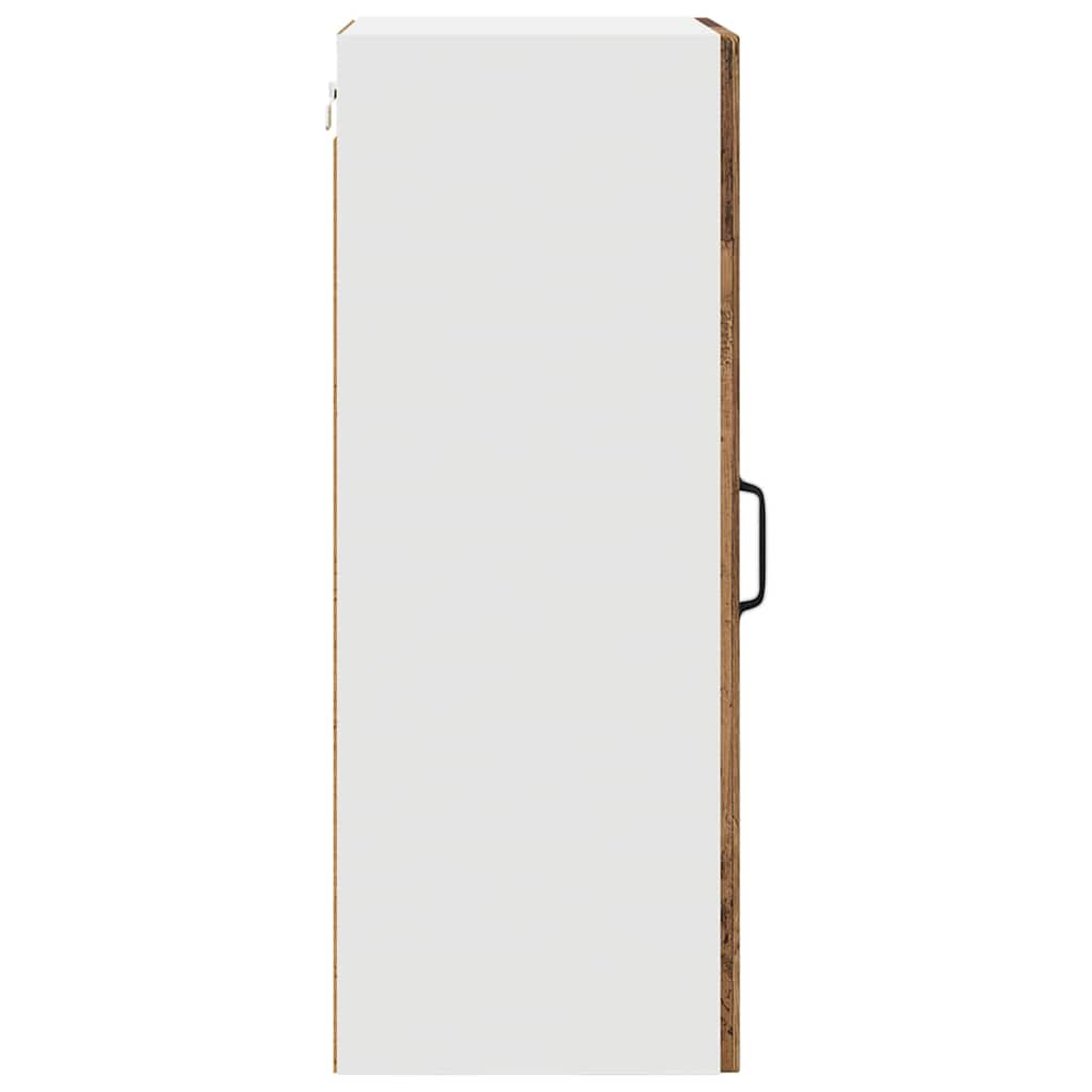 Küchenschrank mit Regal Altholz 40 x 31 x 80 cm Holzwerkstoff