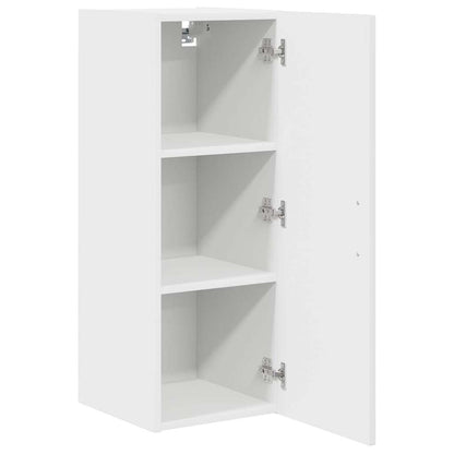 Küchenschrank mit Regal 2 pcs Hochglanz Weiß 30 x 31 x 80 cm