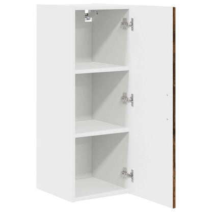 Küchenschrank mit Regal 2 pcs Geräucherte Eiche 30 x 31 x 80 cm