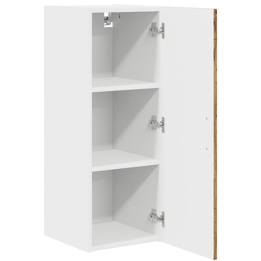Küchenschrank mit Regal Altholz 30 x 31 x 80 cm Holzwerkstoff