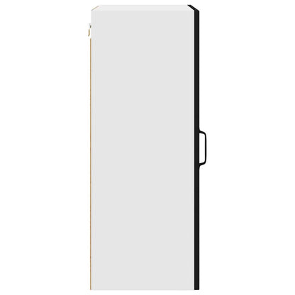 Küchenschrank mit Regal Schwarz 50 x 31 x 80 cm Holzwerkstoff