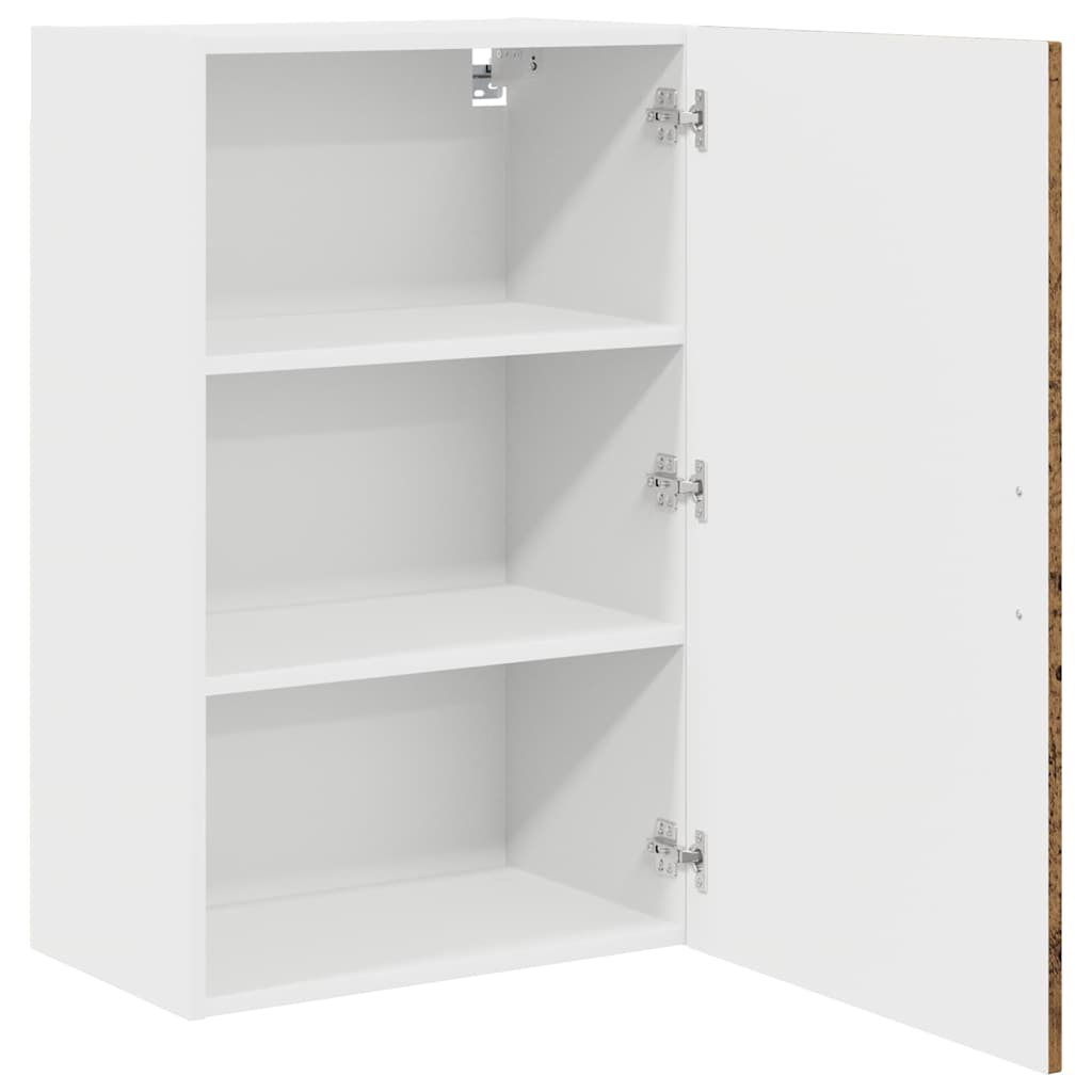 Küchenschrank mit Regal Altholz 50 x 31 x 80 cm Holzwerkstoff