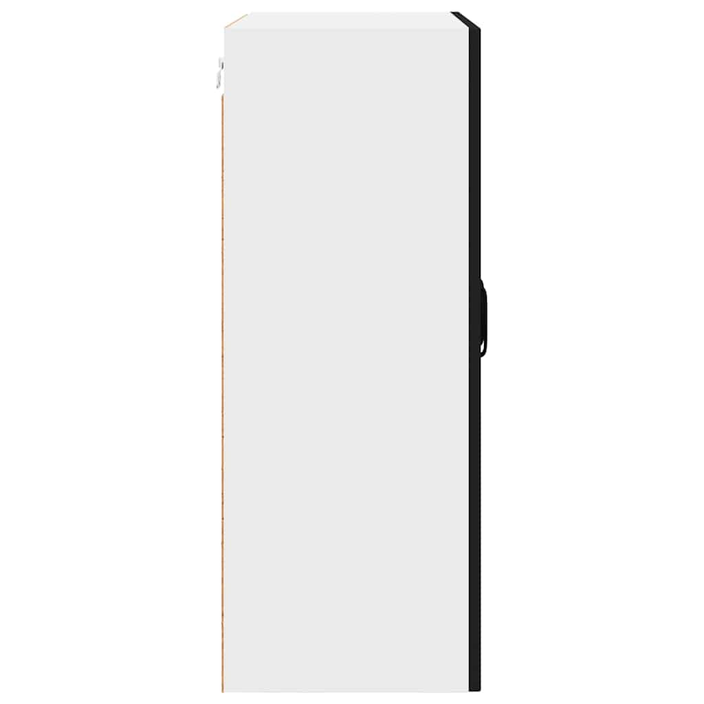 Küchenschrank mit Regal Schwarz 60 x 31 x 80 cm Holzwerkstoff