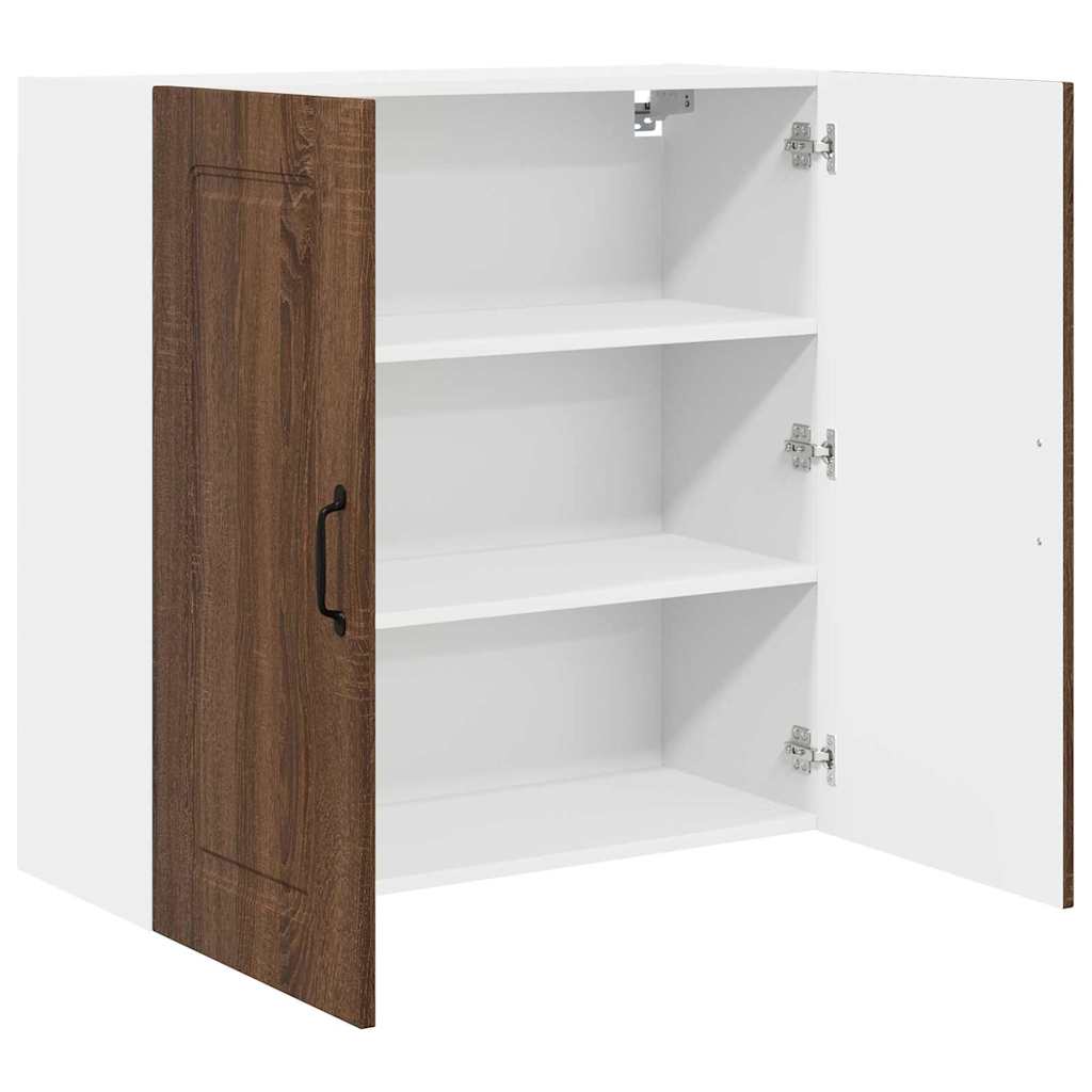 Küchenschrank Braun Eichen-Optik 80 x 31 x 80 cm Holzwerkstoff