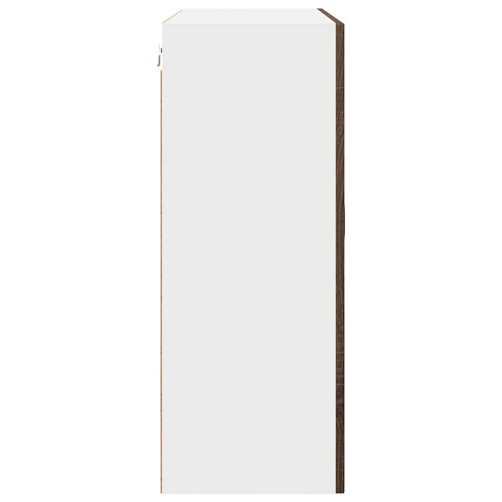 Küchenschrank Braun Eichen-Optik 80 x 31 x 80 cm Holzwerkstoff