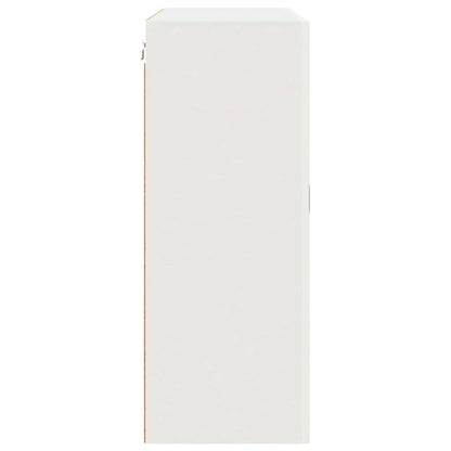 Küchenschrank mit Regal Weiß 80 x 31 x 80 cm Holzwerkstoff