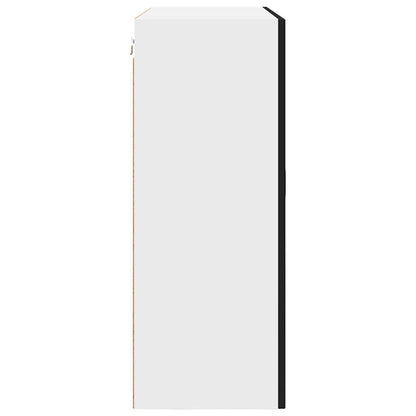 Küchenschrank mit Regal Schwarz 80 x 31 x 80 cm Holzwerkstoff