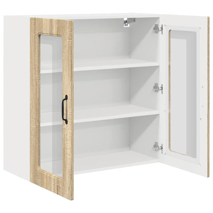 Küchenschrank Sonoma-Eiche 80 x 31 x 80 cm Holzwerkstoff