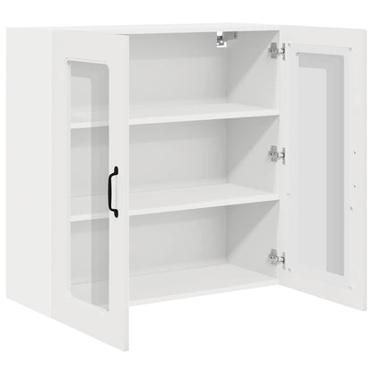 Küchenschrank Hochglanz Weiß 80 x 31 x 80 cm Holzwerkstoff