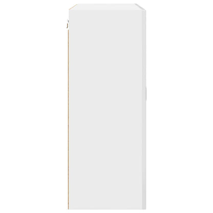 Küchenschrank Hochglanz Weiß 80 x 31 x 80 cm Holzwerkstoff