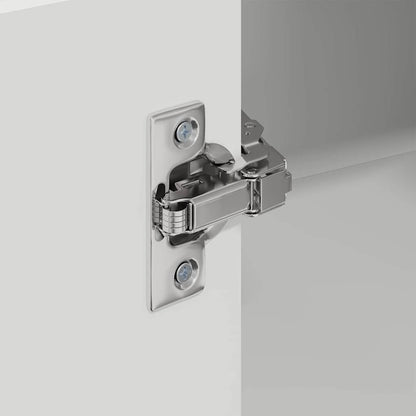 Küchenschrank mit Regal Weiß 57 x 57 x 80 cm Holzwerkstoff