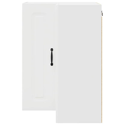 Küchenschrank mit Regal Weiß 57 x 57 x 80 cm Holzwerkstoff