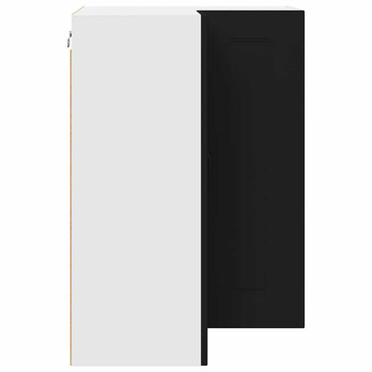 Küchenschrank mit Regal Schwarz 57 x 57 x 80 cm Holzwerkstoff