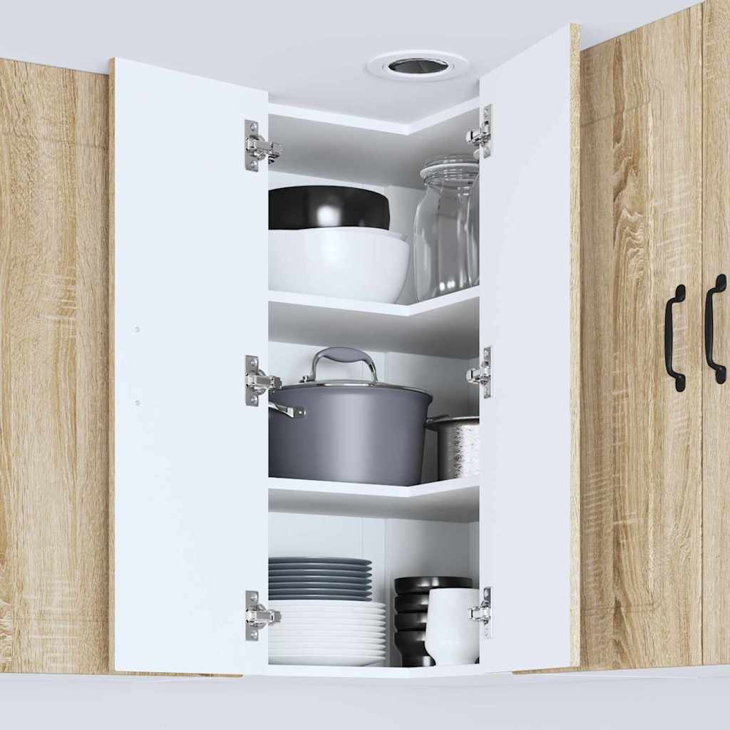 Küchenschrank Sonoma-Eiche 57 x 57 x 80 cm Holzwerkstoff