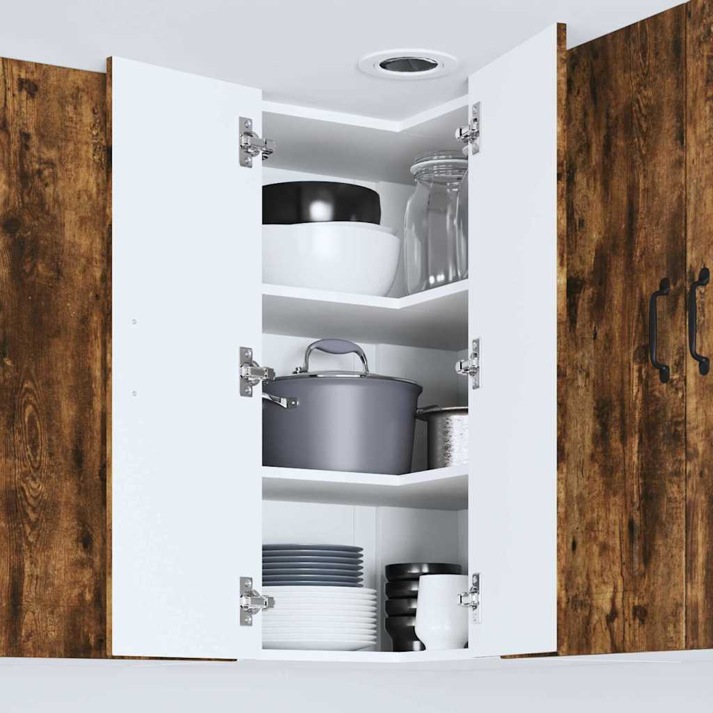 Küchenschrank Geräucherte Eiche 57 x 57 x 80 cm Holzwerkstoff