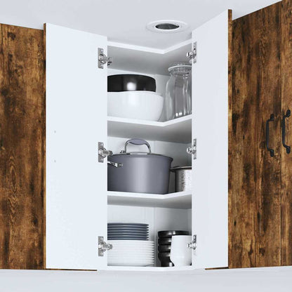 Küchenschrank Geräucherte Eiche 57 x 57 x 80 cm Holzwerkstoff