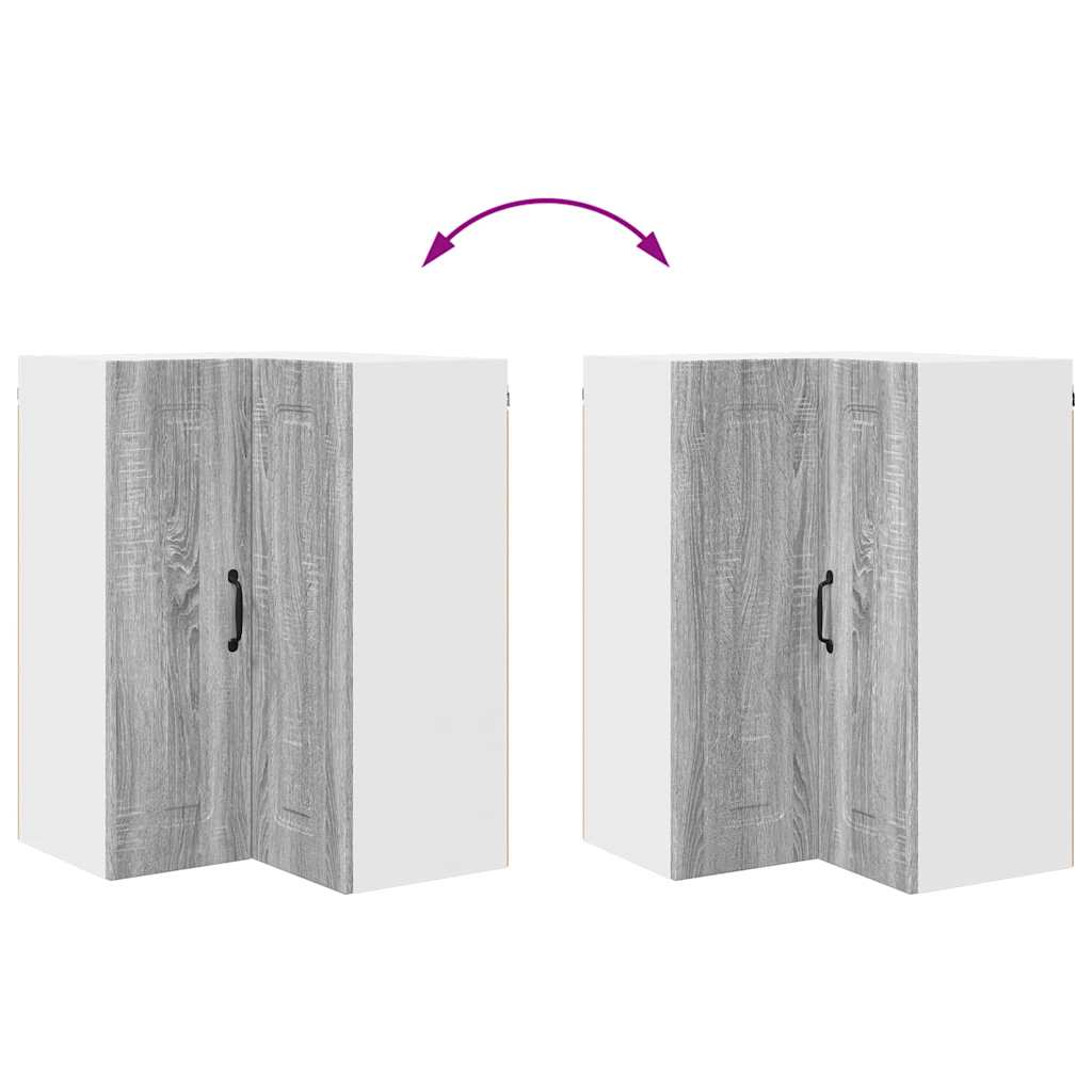 Küchenschrank Graues Sonoma 57 x 57 x 80 cm Holzwerkstoff