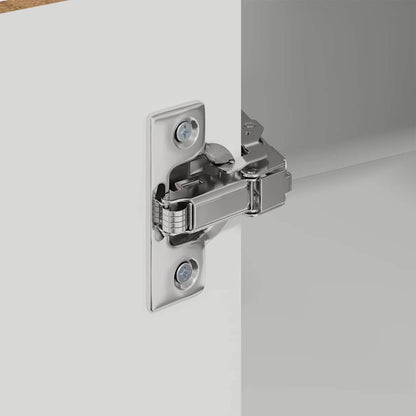 Küchenschrank mit Regal Altholz 57 x 57 x 80 cm Holzwerkstoff