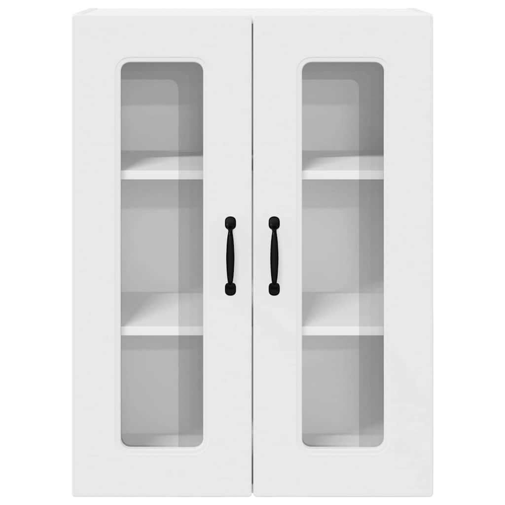 Küchenschrank mit Regal Weiß 60 x 31 x 80 cm Holzwerkstoff