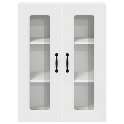 Küchenschrank mit Regal Weiß 60 x 31 x 80 cm Holzwerkstoff