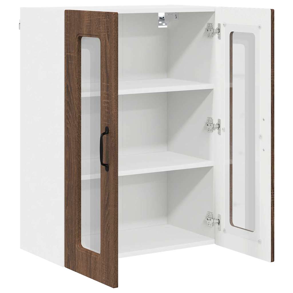 Küchenschrank Braun Eichen-Optik 60 x 31 x 80 cm Holzwerkstoff