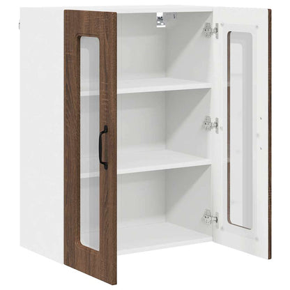 Küchenschrank Braun Eichen-Optik 60 x 31 x 80 cm Holzwerkstoff