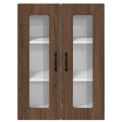 Küchenschrank Braun Eichen-Optik 60 x 31 x 80 cm Holzwerkstoff