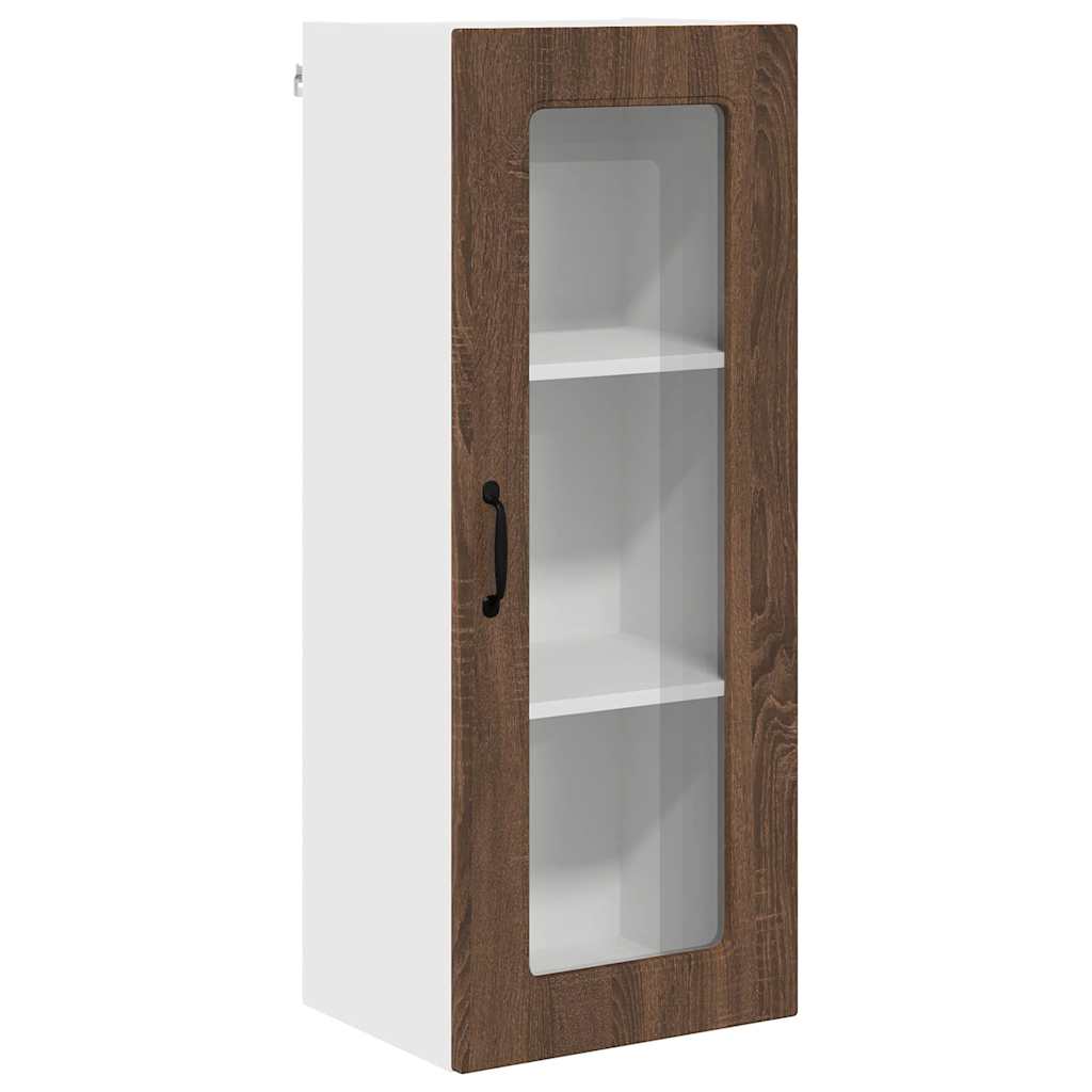 Küchenschrank Braun Eichen-Optik 40 x 31 x 100 cm Holzwerkstoff
