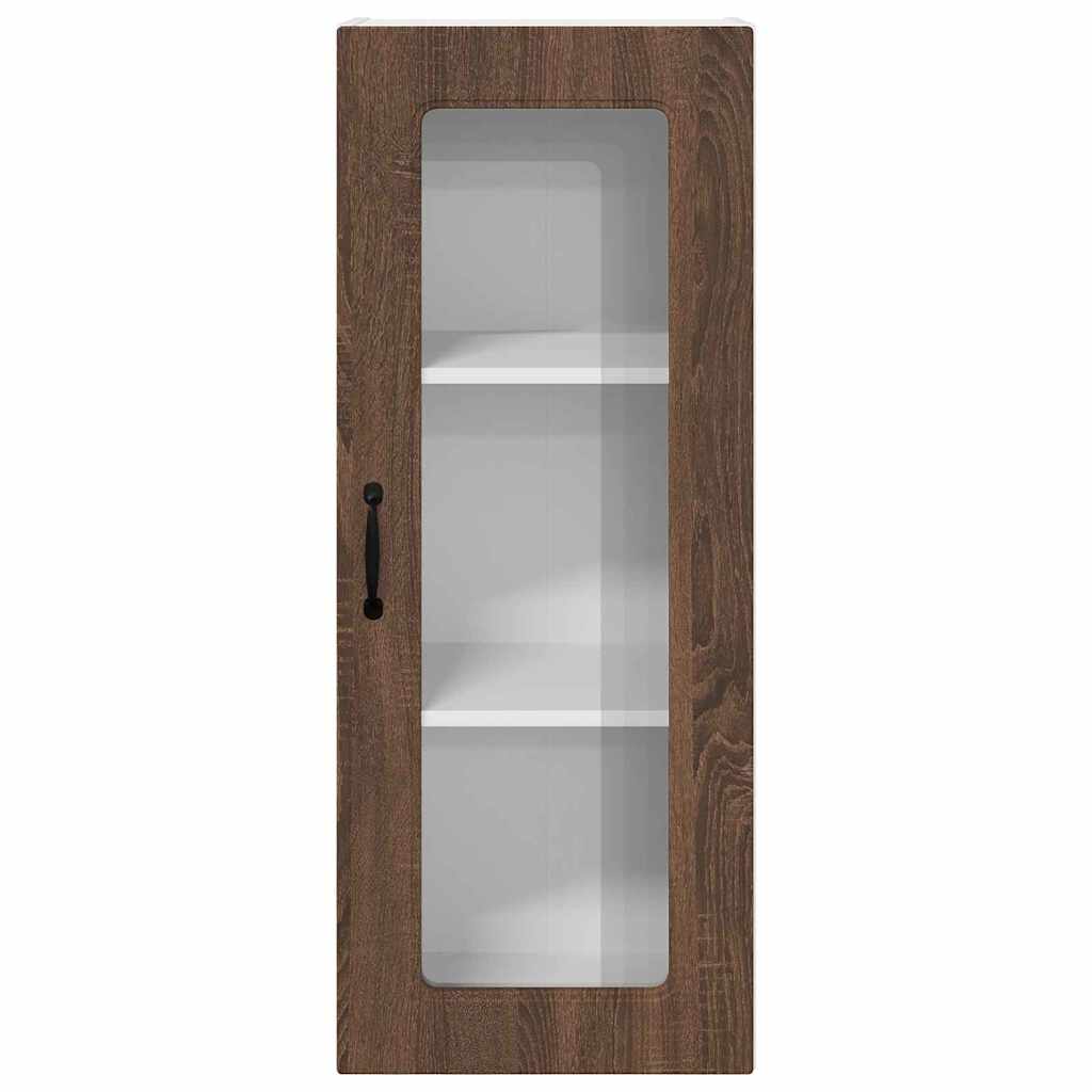 Küchenschrank Braun Eichen-Optik 40 x 31 x 100 cm Holzwerkstoff