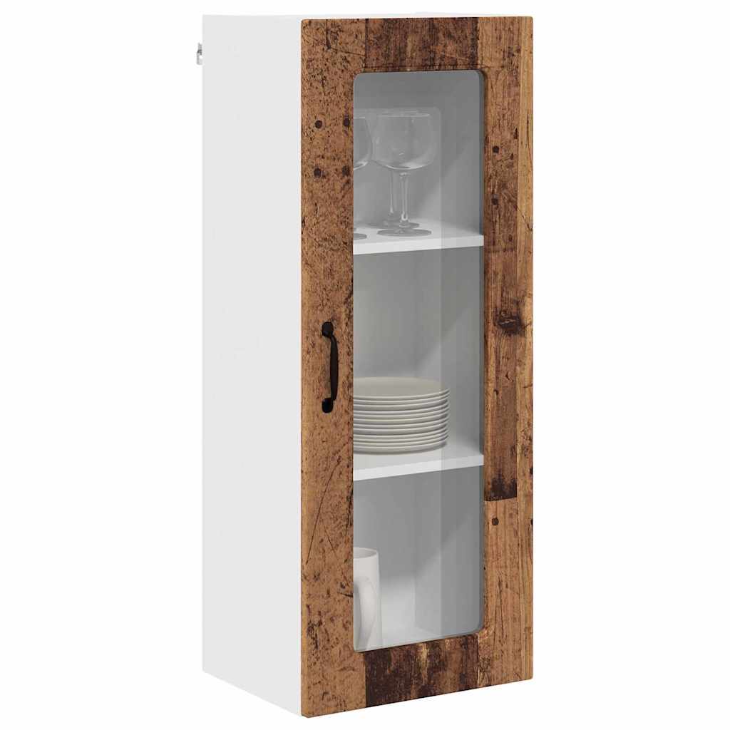 Küchenschrank mit Regal Altholz 40 x 31 x 100 cm Holzwerkstoff
