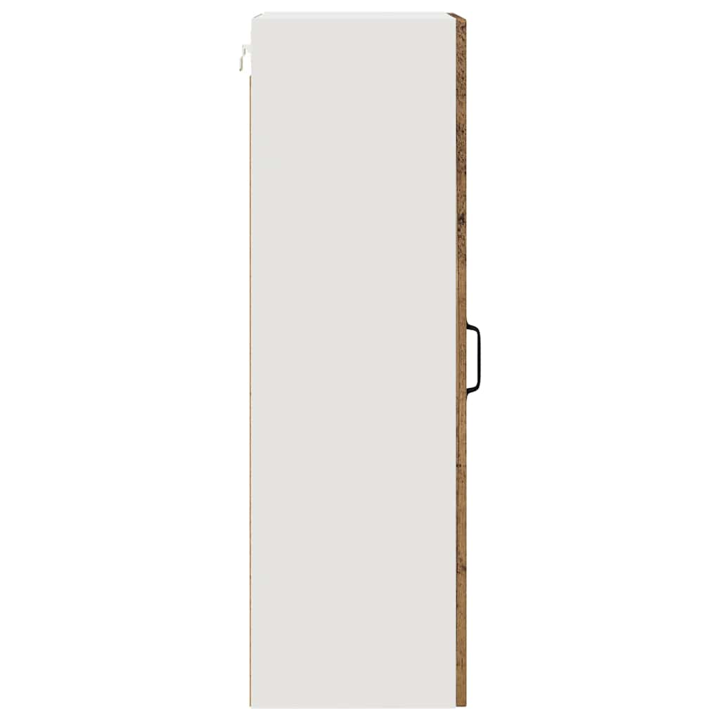 Küchenschrank mit Regal Altholz 40 x 31 x 100 cm Holzwerkstoff