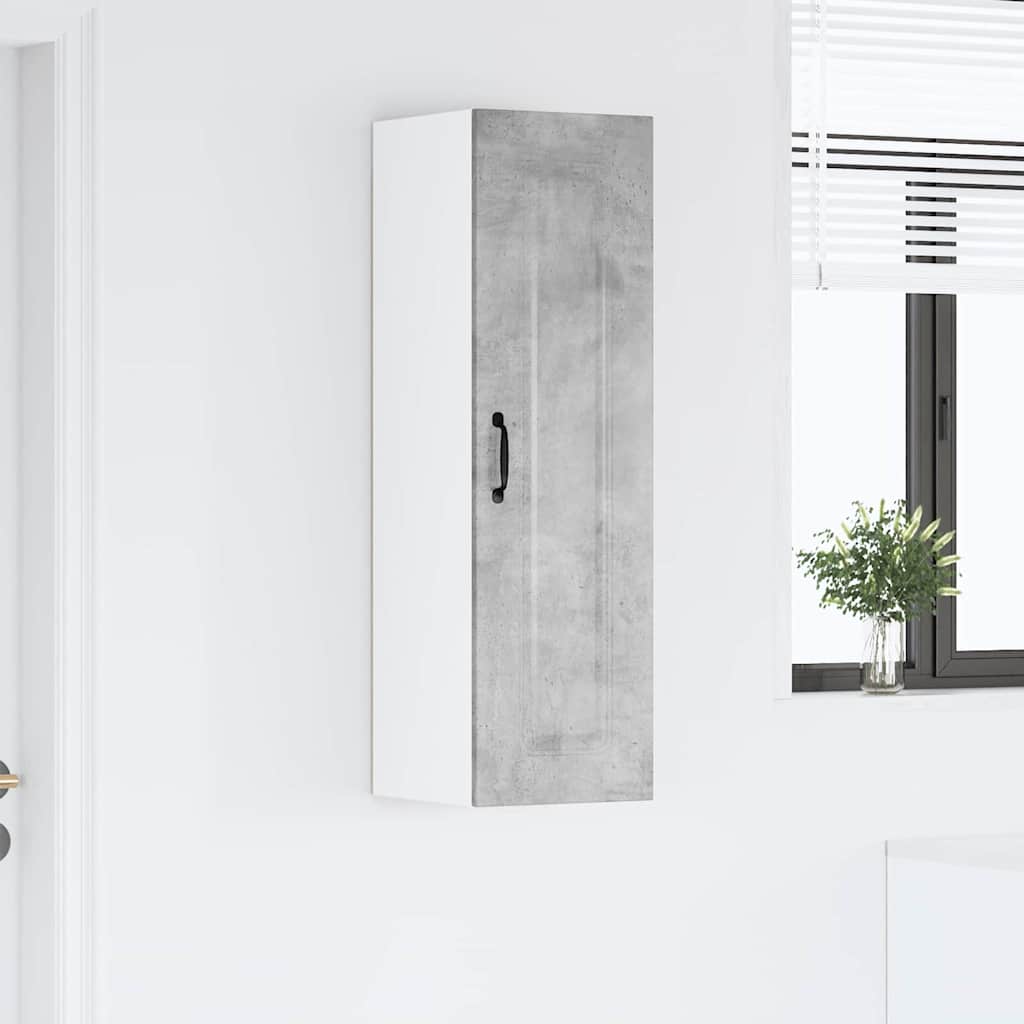 Küchenschrank Beton Grau 30 x 31 x 100 cm Holzwerkstoff