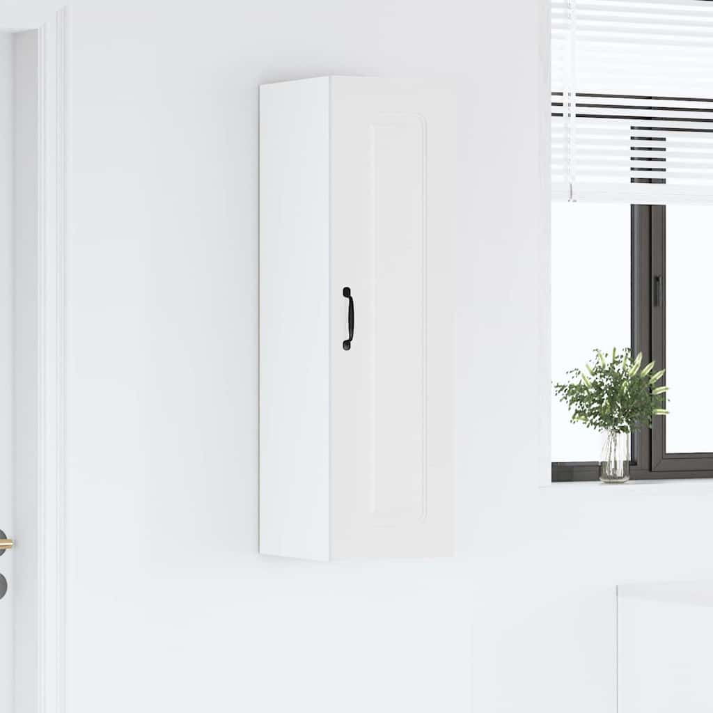 Küchenschrank Hochglanz Weiß 30 x 31 x 100 cm Holzwerkstoff