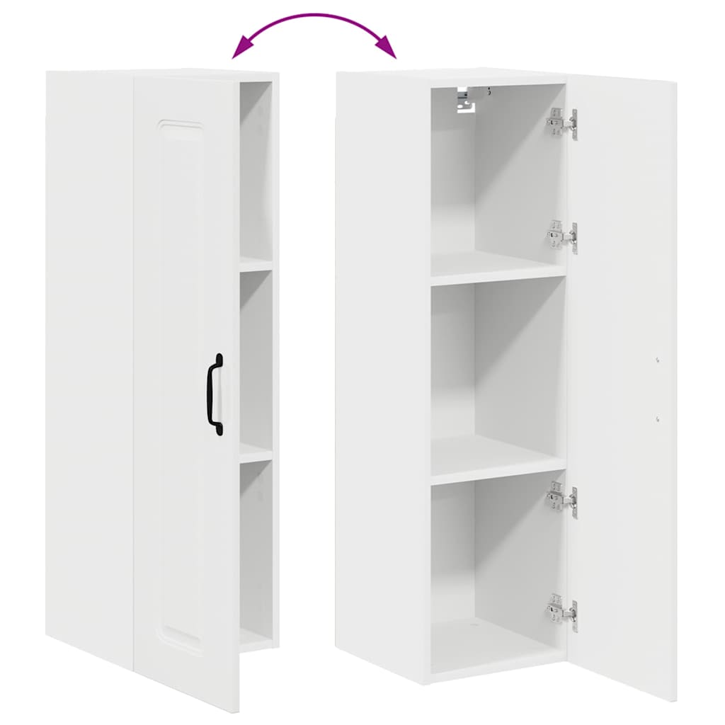 Küchenschrank Hochglanz Weiß 30 x 31 x 100 cm Holzwerkstoff