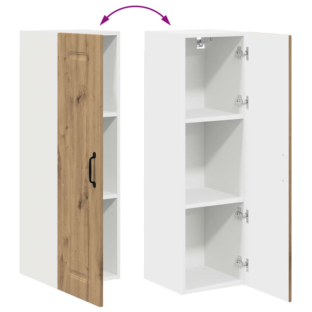 Küchenschrank Artisan-Eiche 30 x 31 x 100 cm Holzwerkstoff