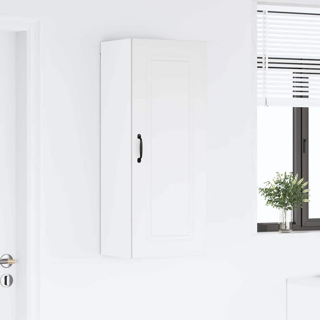 Küchenschrank mit Regal Weiß 40 x 31 x 100 cm Holzwerkstoff