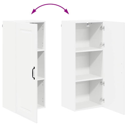 Küchenschrank mit Regal Weiß 40 x 31 x 100 cm Holzwerkstoff