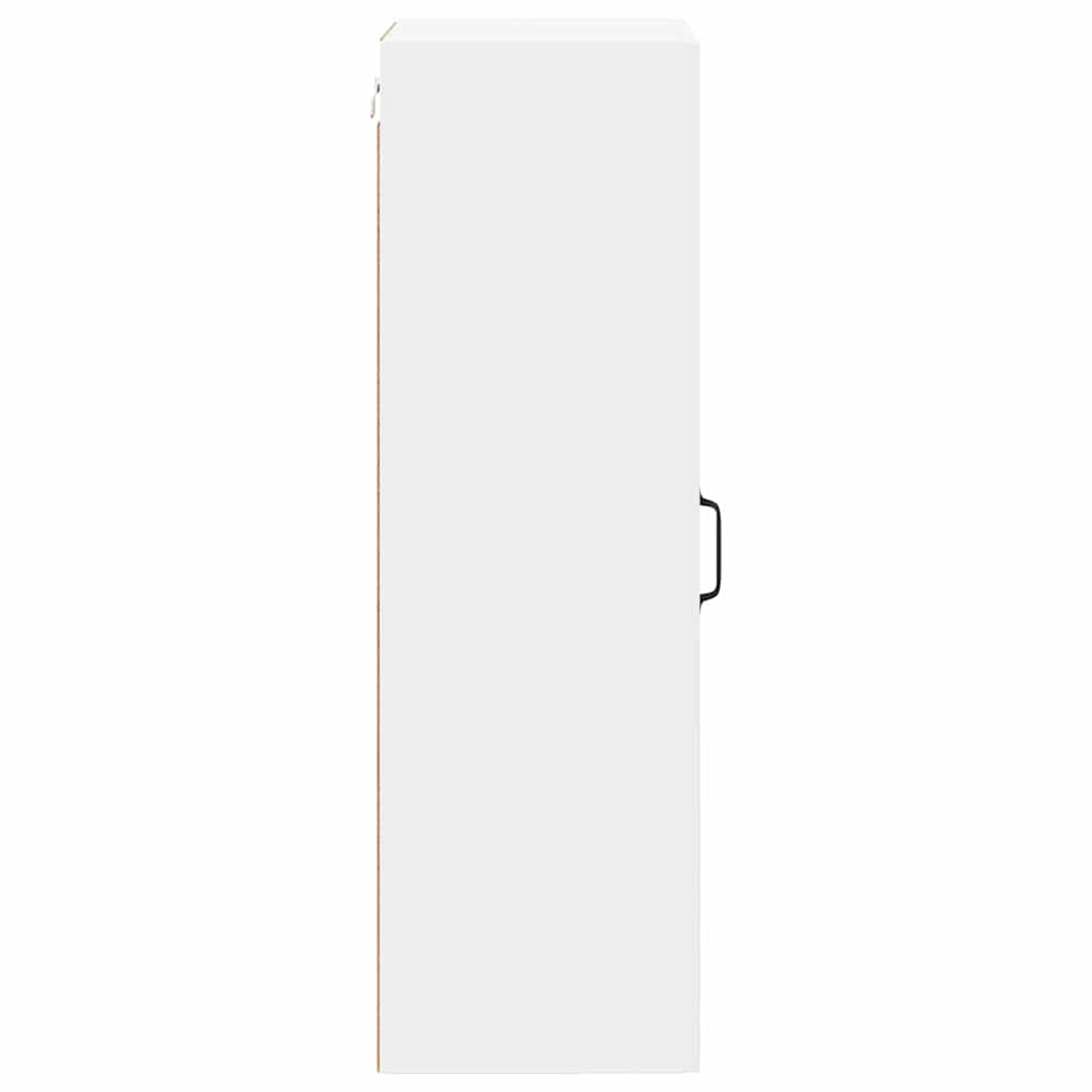 Küchenschrank mit Regal Weiß 40 x 31 x 100 cm Holzwerkstoff